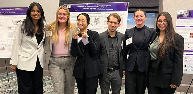 MBP students at the MBP Fall Research Symposium.