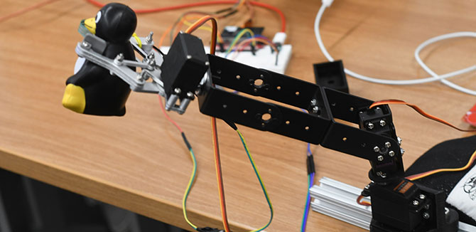 IMU Robot Arm and EMG Gripper