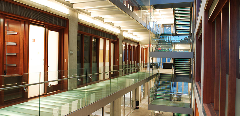 Located on Northwestern's Evanston campus, the McCormick School of Engineering occupies a complex of several connected buildings.