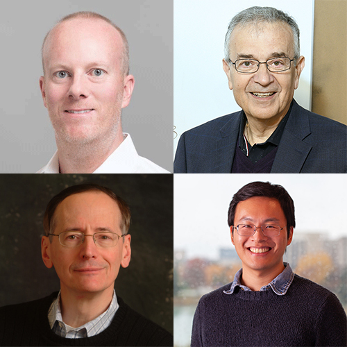 Clockwise, from top left: Ted Sargent, Mercouri Kanatzidis, Bin Chen, Tobin Marks