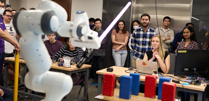 First-Quarter MSR Students Complete Robotics Projects
